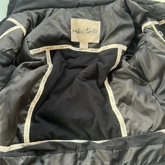 Planet Earth Winter Snow Jacket Coat Size Youth Large Black Blue White - Picture 5 of 5